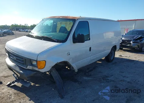 2005 Ford E-250 Commercial/Recreational из США, поврежденный, VIN 1FTNE24W65HB15020